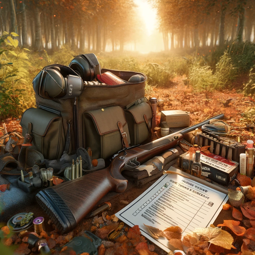 Huskeliste til riffelprøven